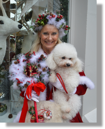 Miss Christmas and Snowflake